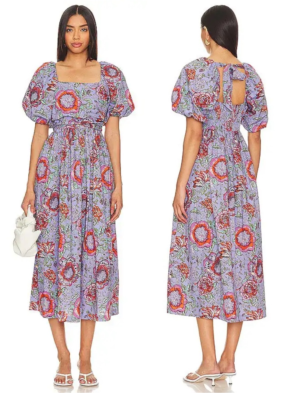 Cleobella Darlene Midi Dress in Manika Print